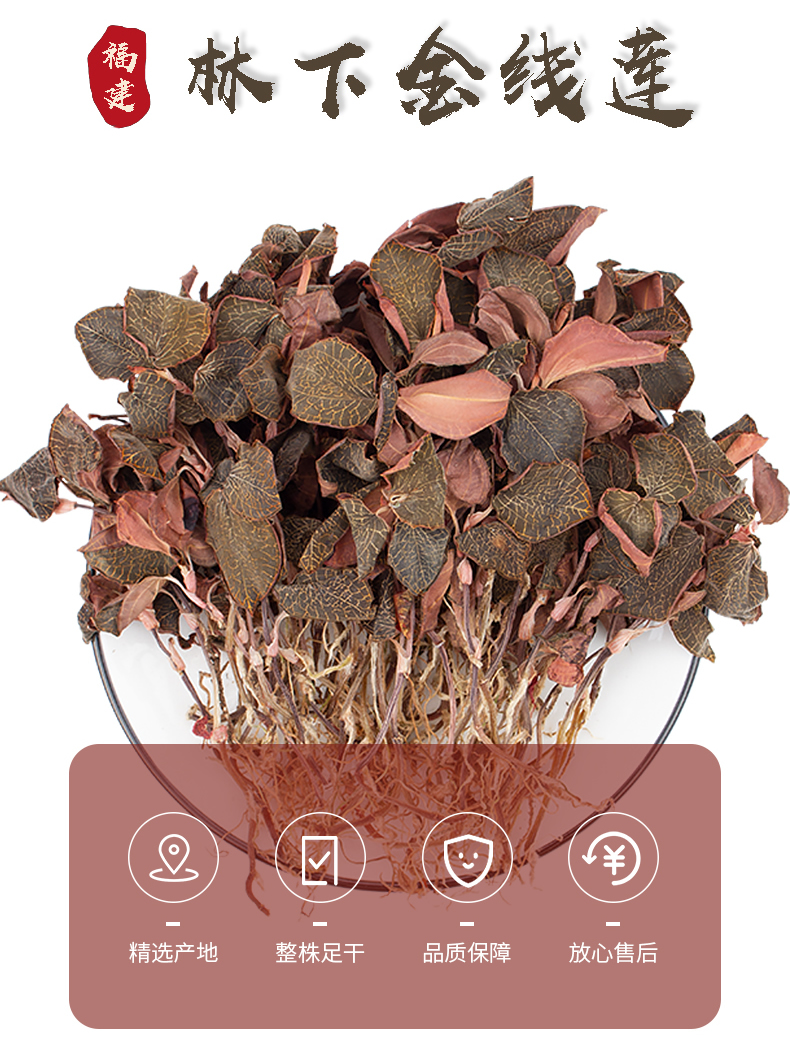 正宗林下<a href=http://m.feczz.cn/ target='_blank'>金線蓮</a>干品